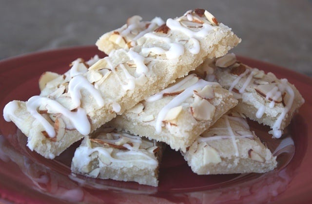 Almond Bars recipe by Barefeet In The Kitchen