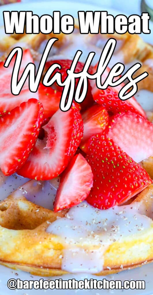 Whole Wheat Waffles are a brunch favorite