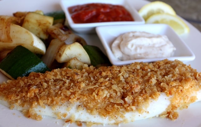 Onion Crusted Tilapia recipe by Barefeet In The Kitchen