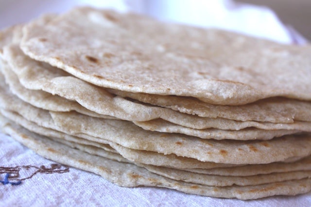 Whole Wheat Tortillas recipe by Barefeet In The Kitchen