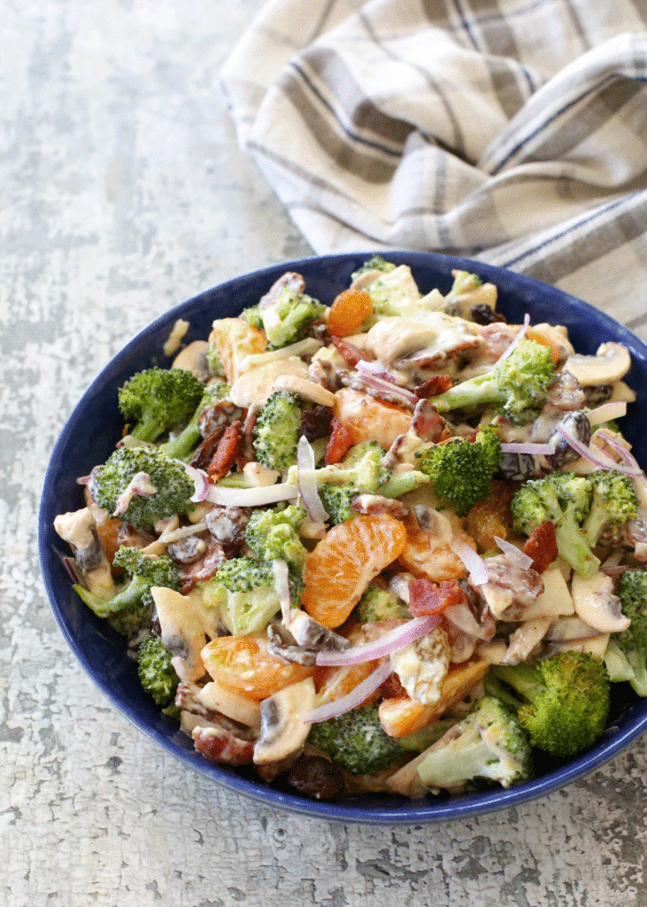 Mandarin Broccoli Salad Recipe