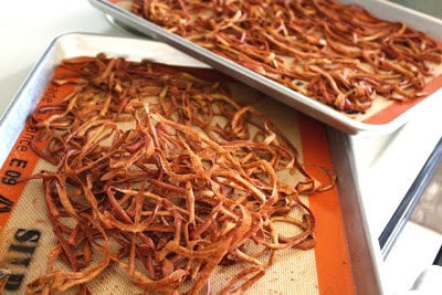 Dehydrated Cinnamon Spice Apple Peels recipe by Barefeet In The Kitchen