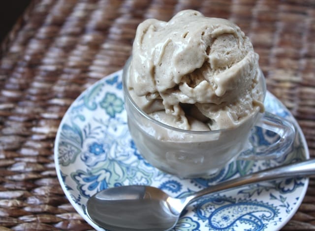 Peanut Butter Banana Ice Cream recipe by Barefeet In The Kitchen