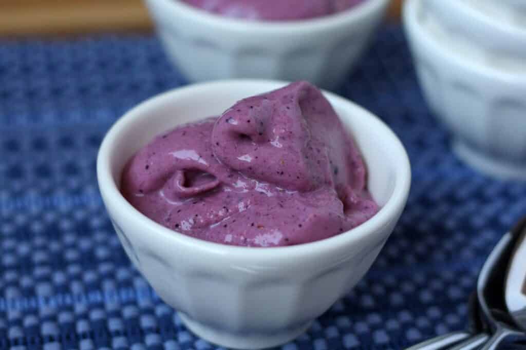 Berry Smoothie Ice Cream recipe by Barefeet In The Kitchen