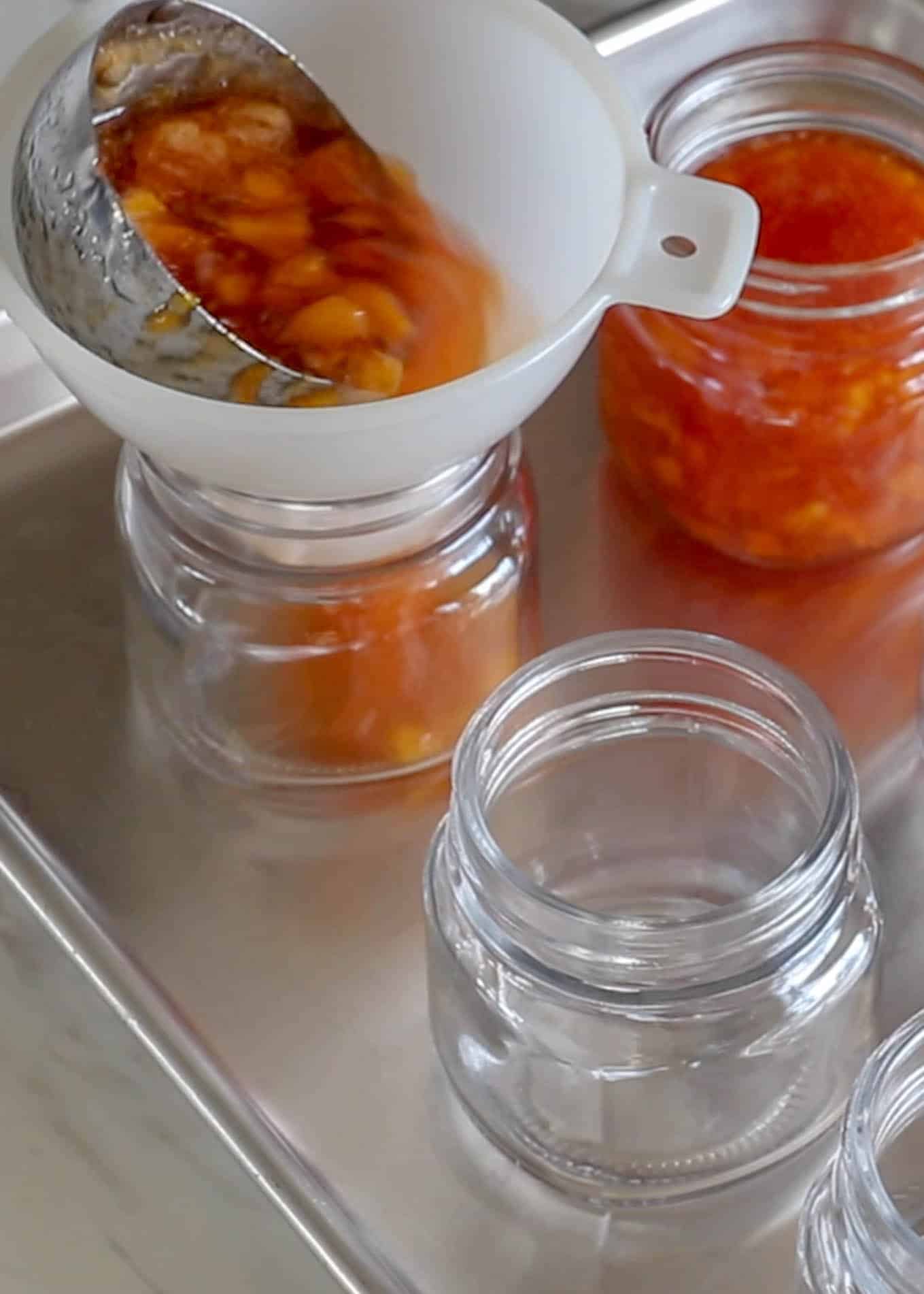 The BEST Homemade Peach Jam - Barefeet In The Kitchen