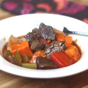 Beef Stew with Sweet Root Vegetables - Barefeet in the Kitchen