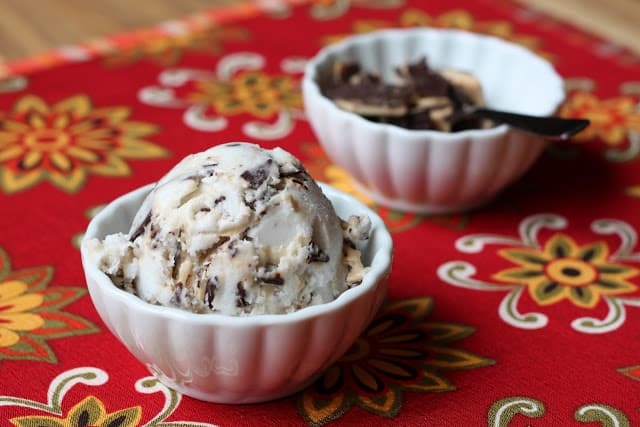 Coconut Milk and Dark Chocolate Toffee Ice Cream recipe by Barefeet In The Kitchen