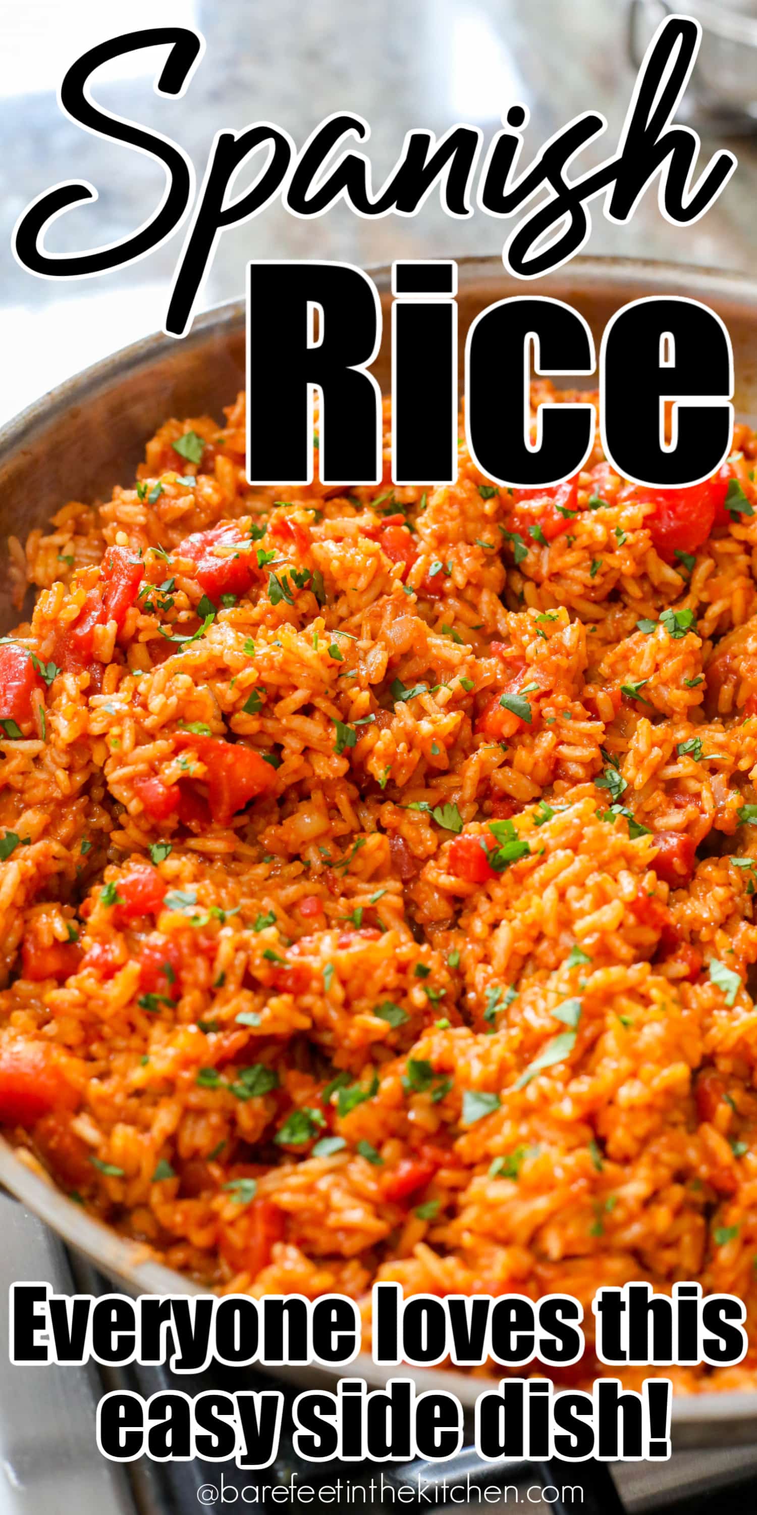 Easy Spanish Rice - Barefeet in the Kitchen