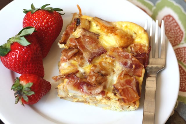 Red Potato and Bacon Quiche with Chipotle Peppers recipe by Barefeet In The Ktichen