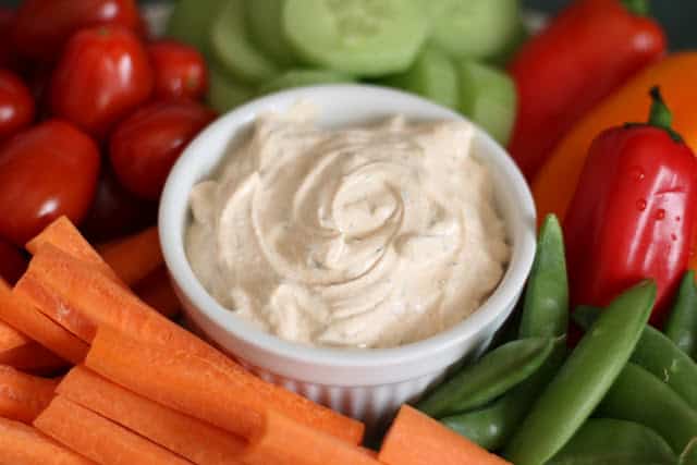 Spicy Hot Jalapeno Ranch Dip recipe by Barefeet In The Kitchen