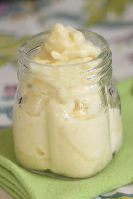 Coconut Pineapple Smoothie Ice Cream recipe by Barefeet In The Kitchen