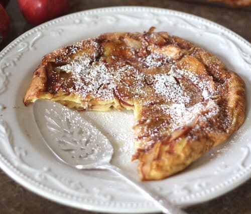 German Apple Pancake - Barefeet in the Kitchen