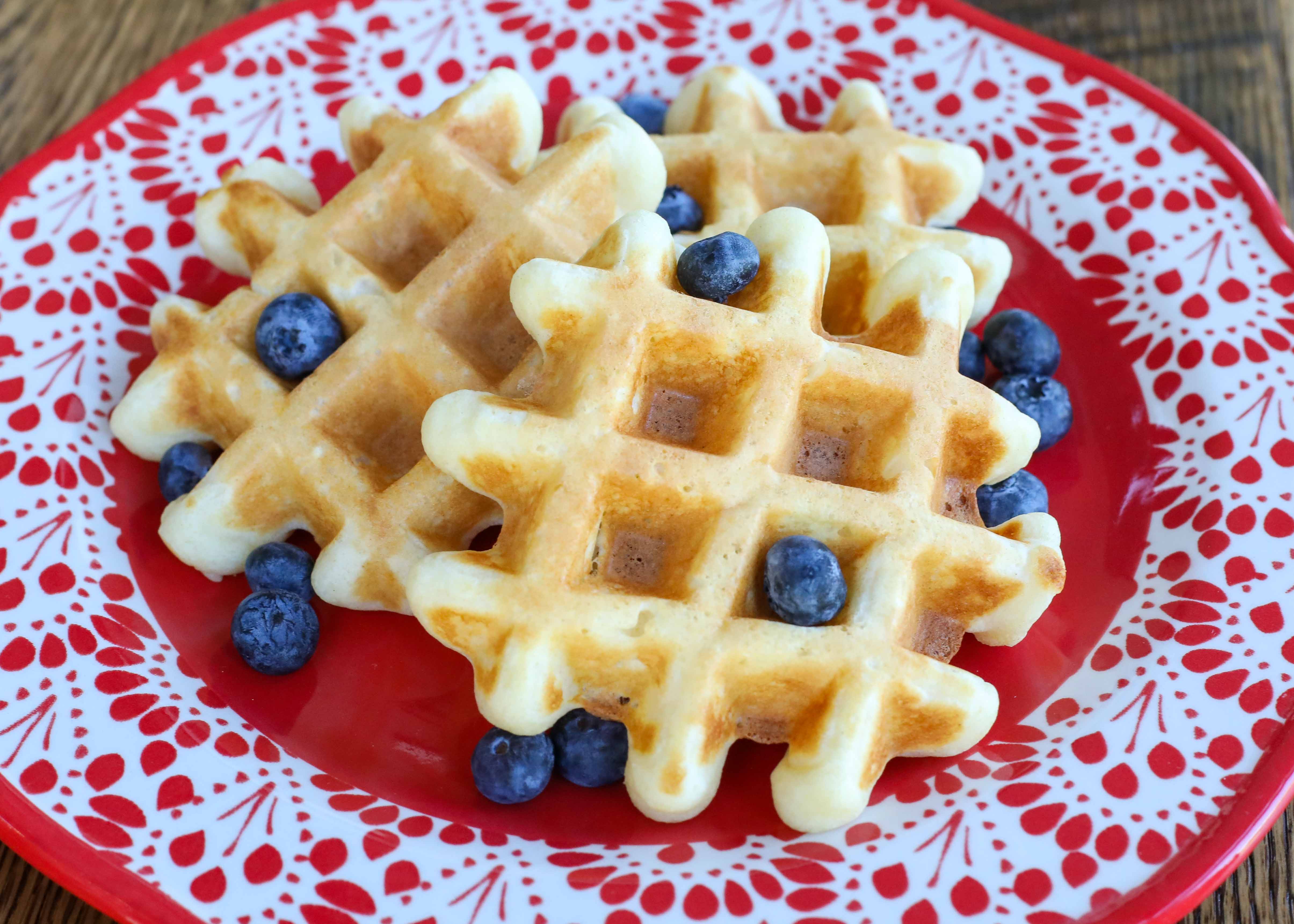 This easy buttermilk waffle recipe is fast, flexible and fun