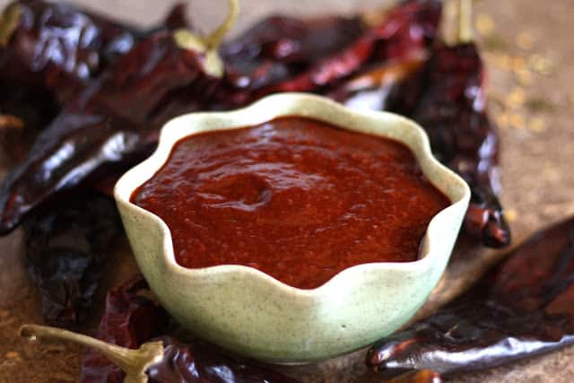 New Mexico Red Chile Sauce recipe by Barefeet In The Kitchen