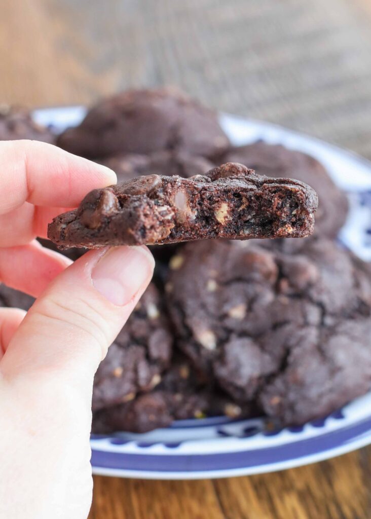 Chocolate Toffee Cookies are a chewy cookie fave.