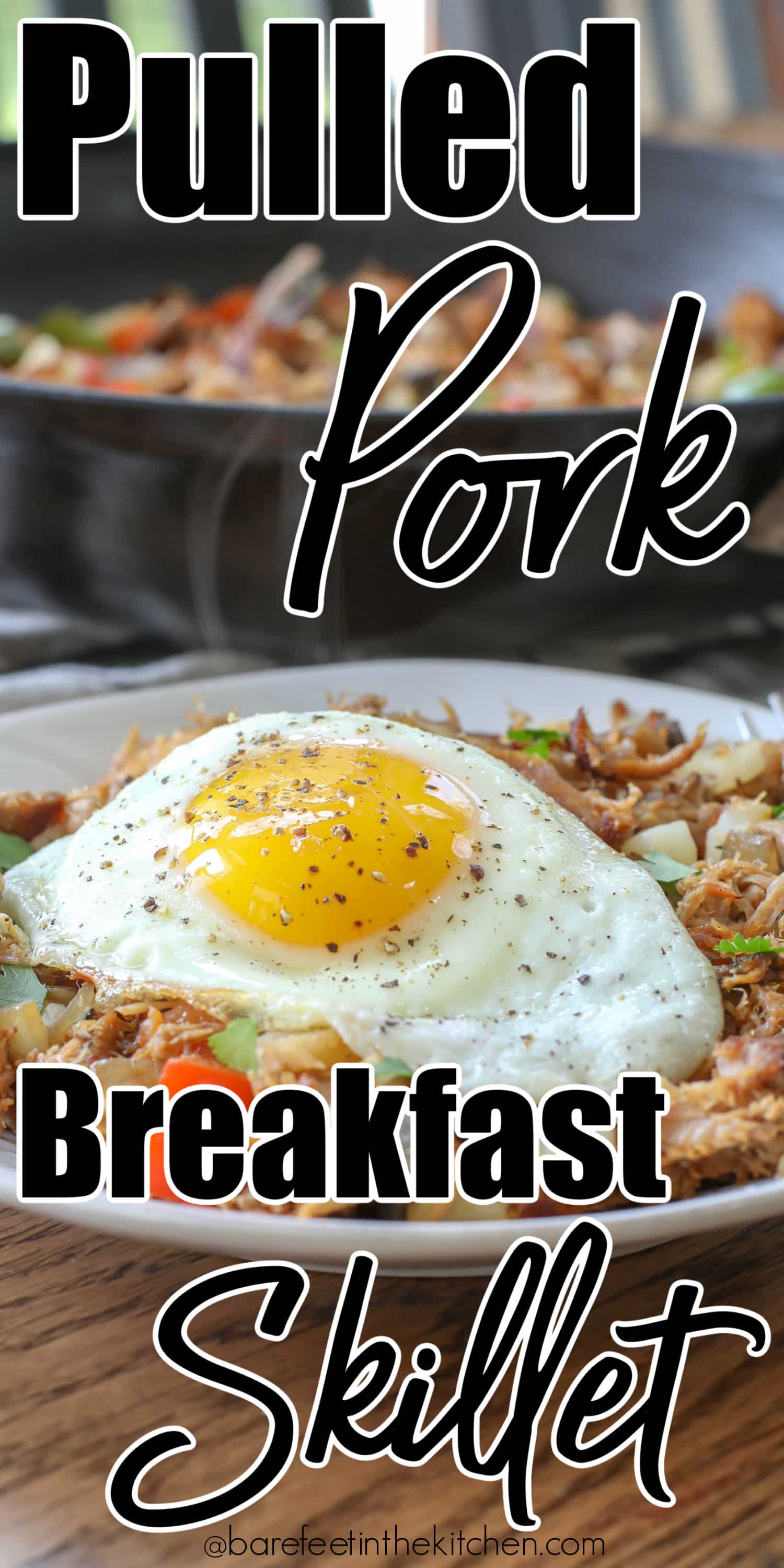 Cheesy Pork and Potato Breakfast Skillet Recipe - Show Me the Yummy