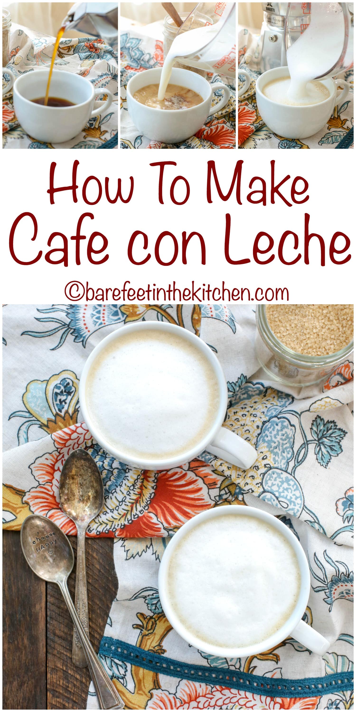 Cafe con Leche Recipe, Zero Calorie Sweetener & Sugar Substitute