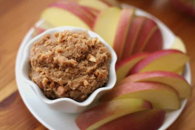 Peanut Butter Apple Dip recipe by Barefeet In The Kitchen