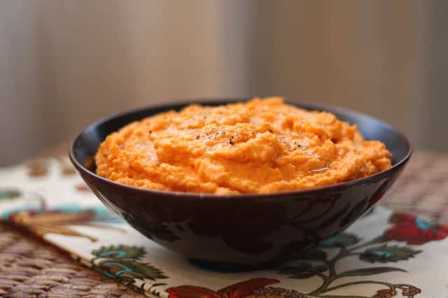 Simply Mashed Sweet Potatoes recipe by Barefeet In The Kitchen