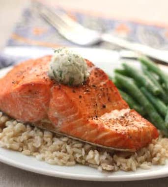 How To Broil Salmon - get the recipe at barefeetinthekitchen.com