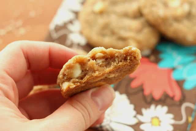 Brown Butter Chocolate Chip Macadamia Nut Cookies recipe by Barefeet In The Kitchen