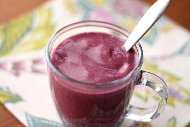 Light and Refreshing Antioxidant Smoothie recipe by Barefeet In The Kitchen