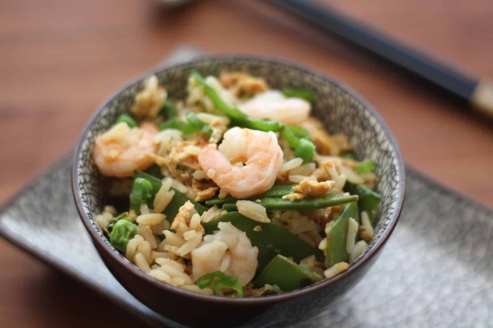 Shrimp and Vegetable Fried Rice
