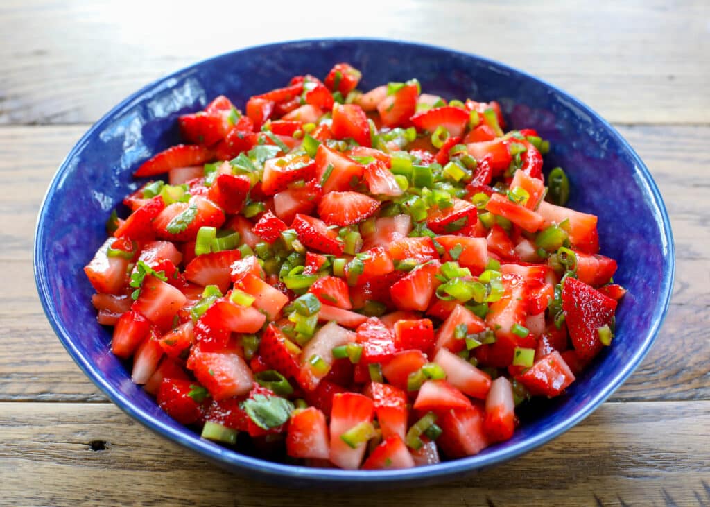 Fresh Strawberry Salsa