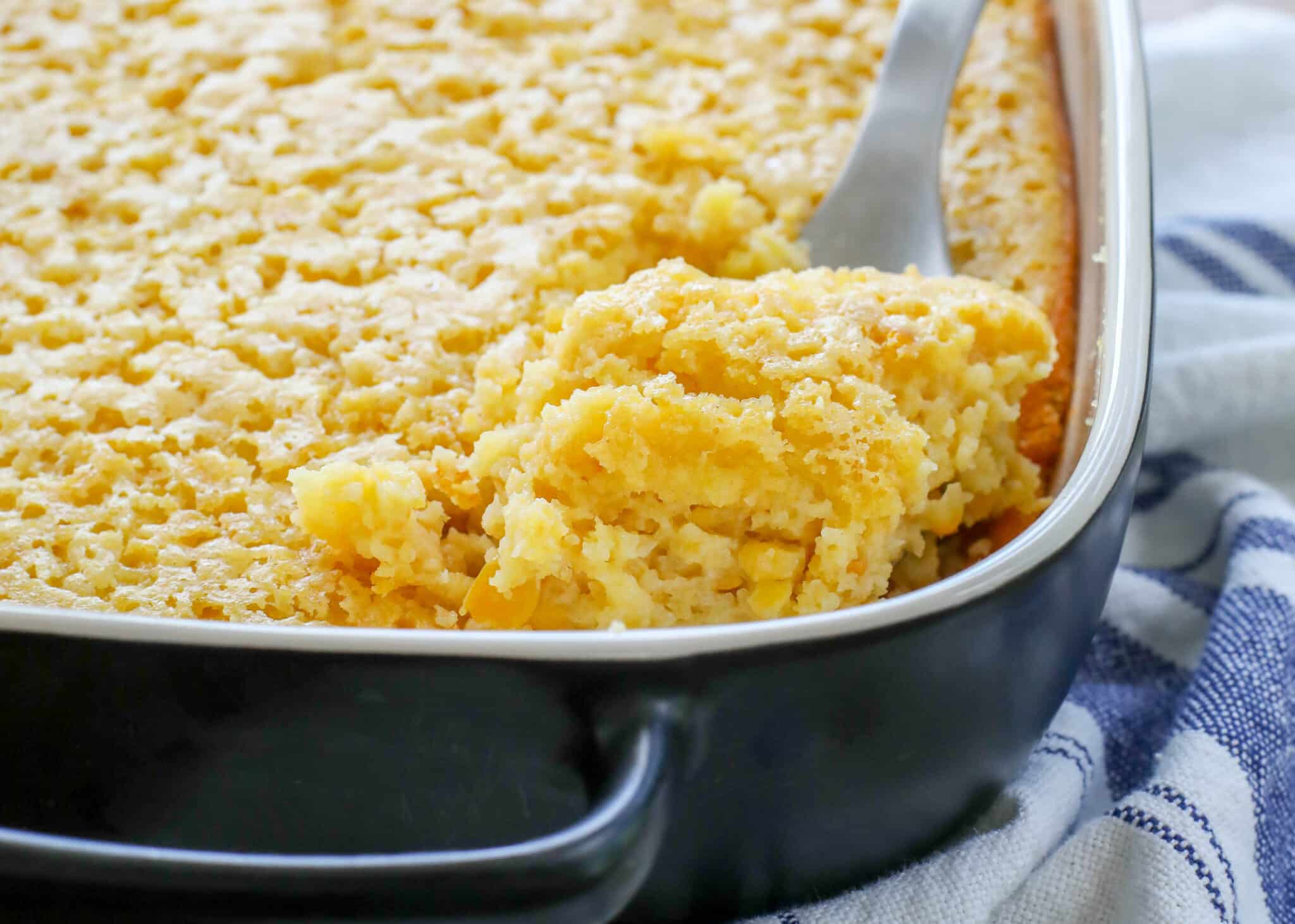 No One Can Resist This Corn Pudding! - Barefeet In The Kitchen