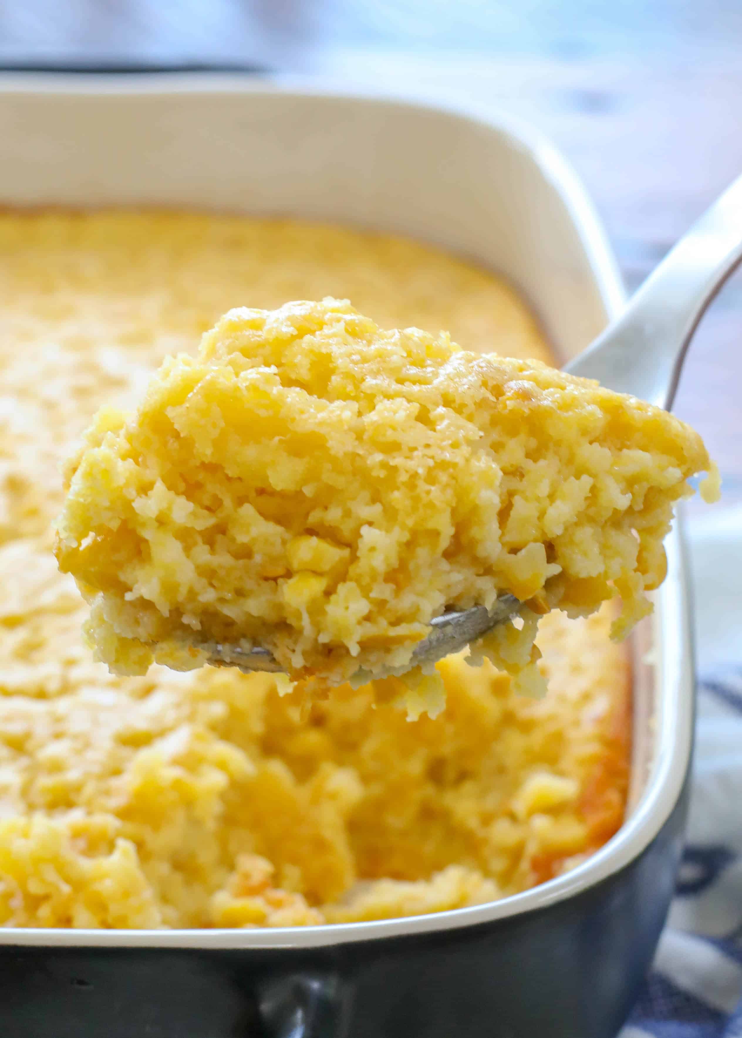 Corn Pudding {traditional and gluten free recipes}