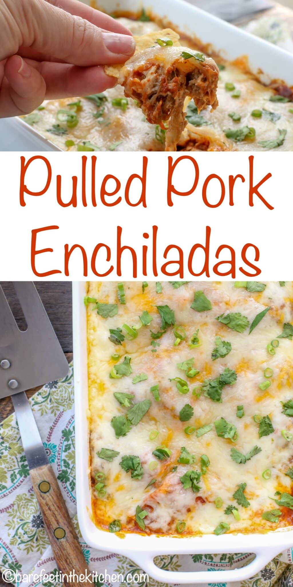 Pulled Pork Enchiladas