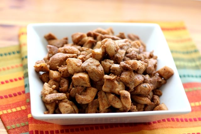 Southwest Chicken Bits recipe by Barefeet In The Kitchen