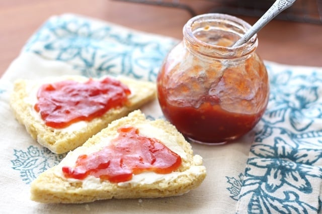 Tomato Jam recipe by Barefeet In The Kitchen