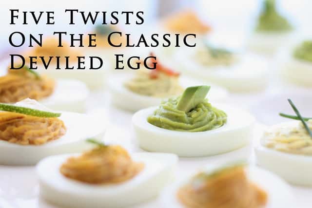 Five Twists on the Classic Deviled Egg Recipe by Barefeet In The Kitchen
