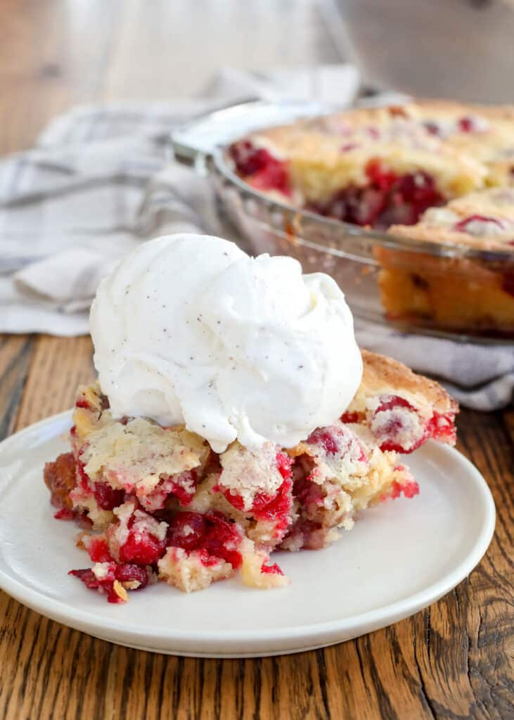 Cranberry Pie is the reason I stash cranberries in the freezer to use all year long! - get the recipe at barefeetinthekitchen.com