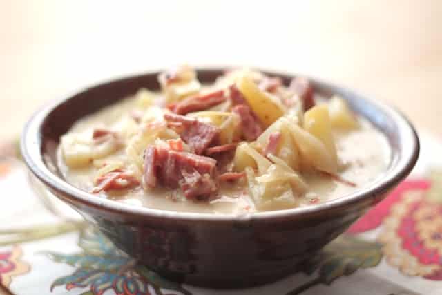 Reuben Soup Recipe by Barefeet In The Kitchen