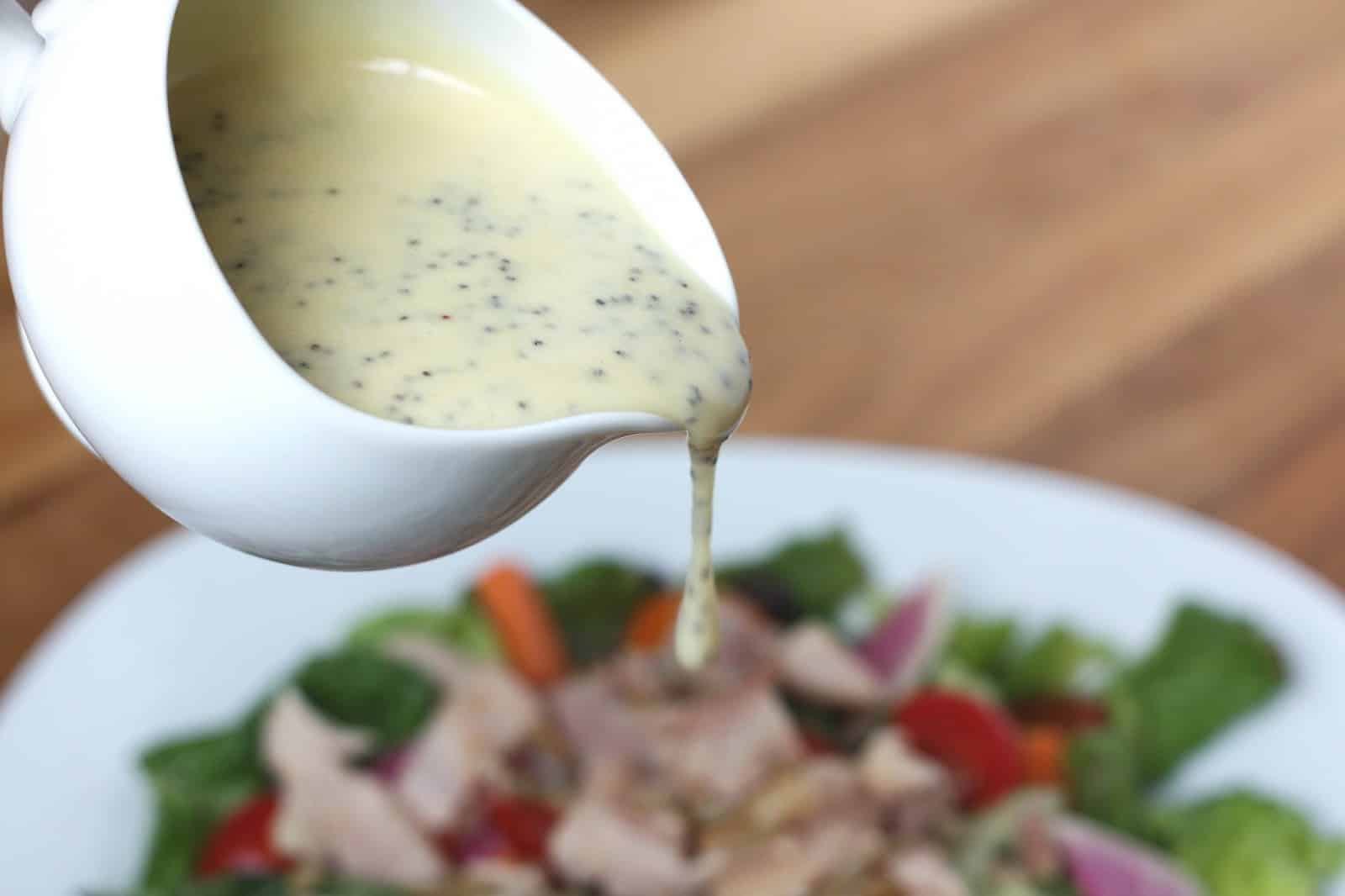 Honey Mustard Poppyseed Salad Dressing