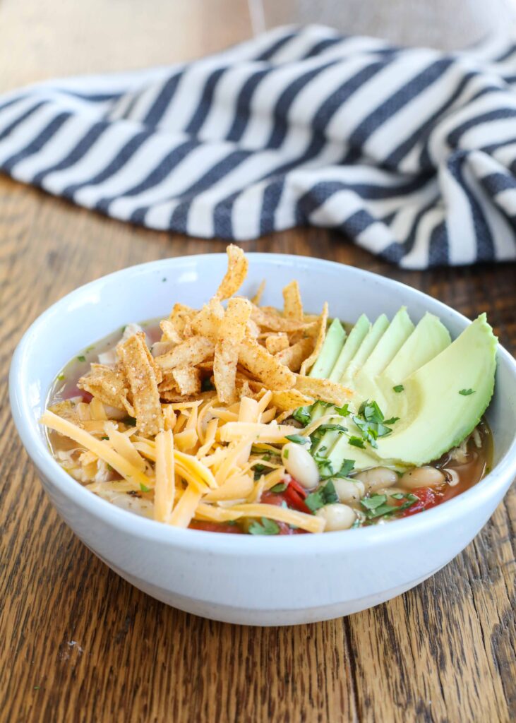 Chicken Tortilla Soup has all the southwest flavors that you love!