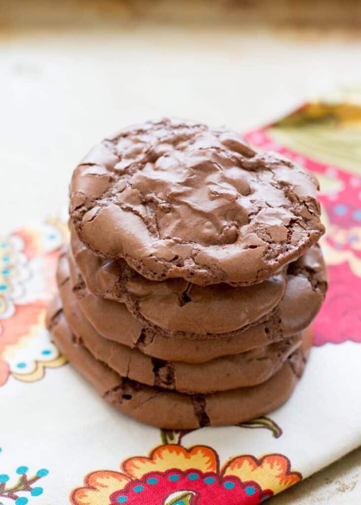 flourless chocolate brownie cookies recipe