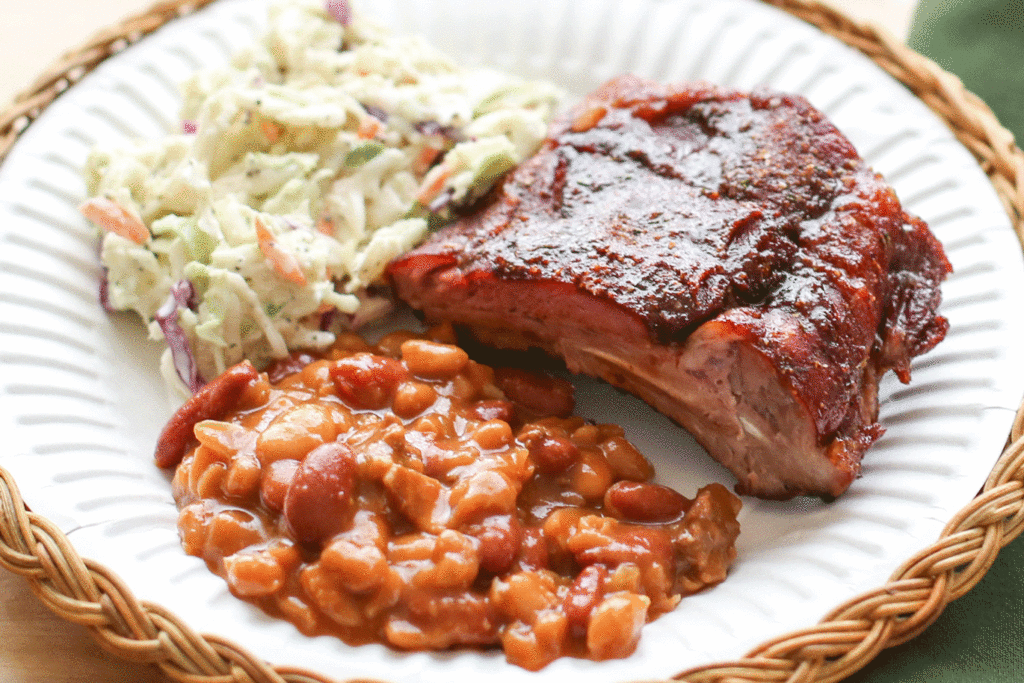 Memphis Style Dry Ribs recipe by Barefeet In The Kitchen