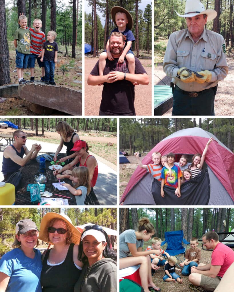 Family Camping Trip - Woods Canyon Lake, Sitgreaves National Forest, AZ
