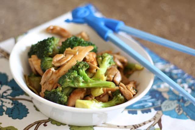 Ginger Chicken and Broccoli Stir Fry