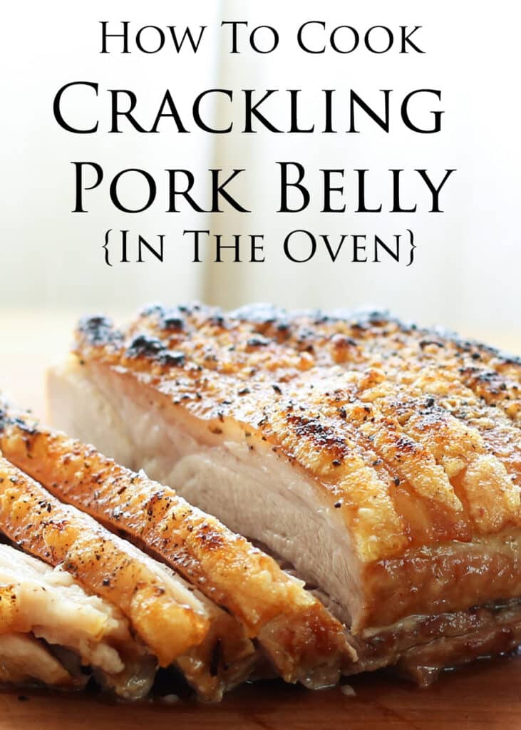 Recipes for how to cook crackling pork belly in the oven and for pan-fried pork belly in just 15 minutes!