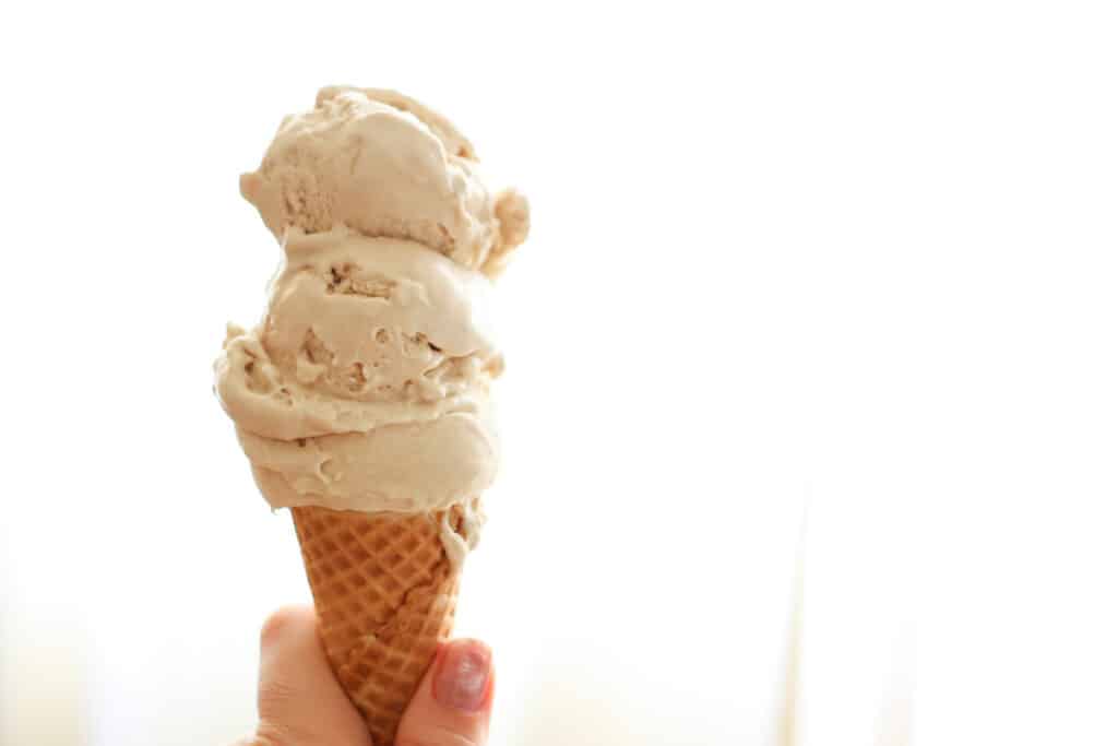 Salted Caramel Ice Cream Recipe - by Barefeet In The Kitchen