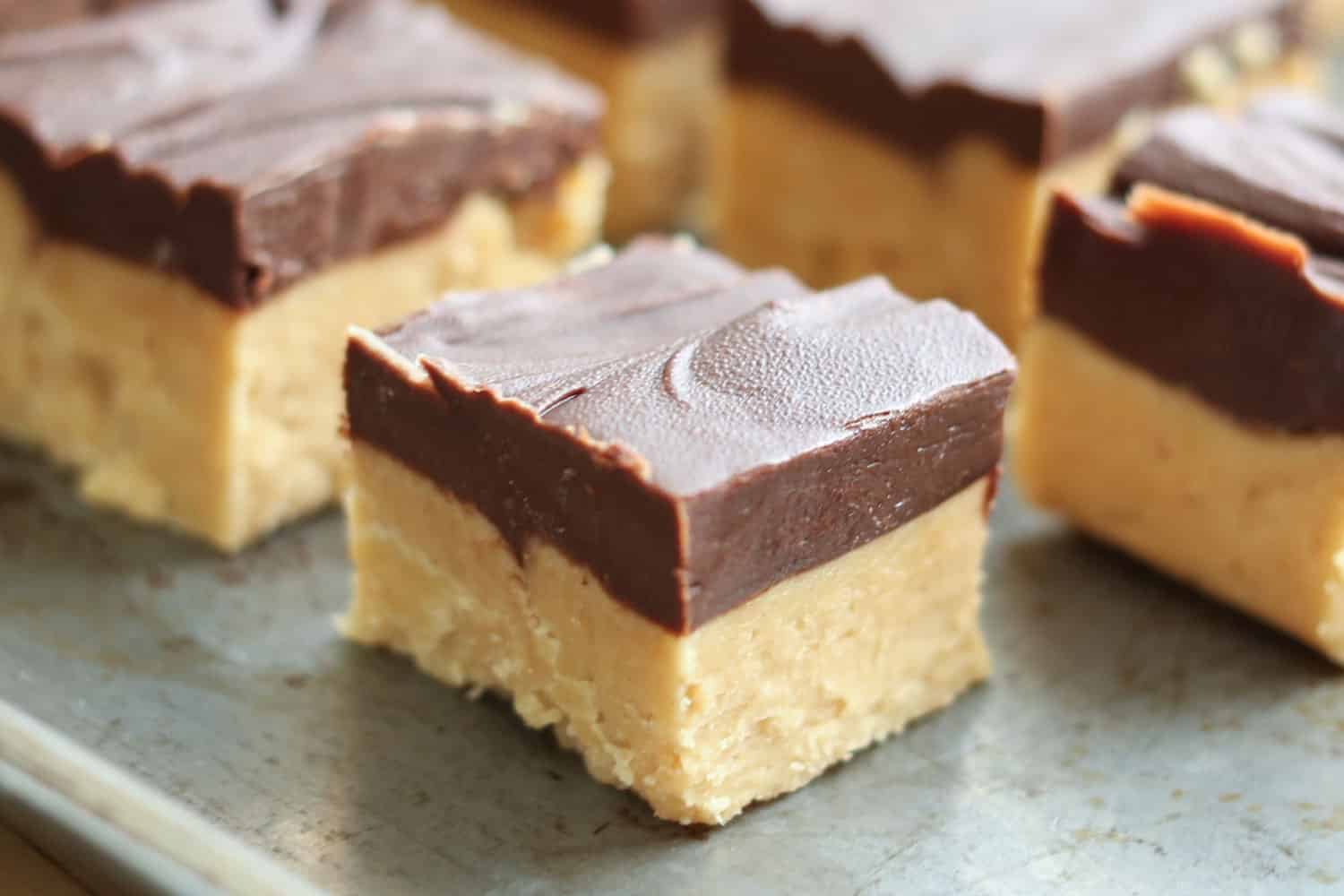 Chocolate Peanut Butter Fudge Candy - A Spicy Perspective