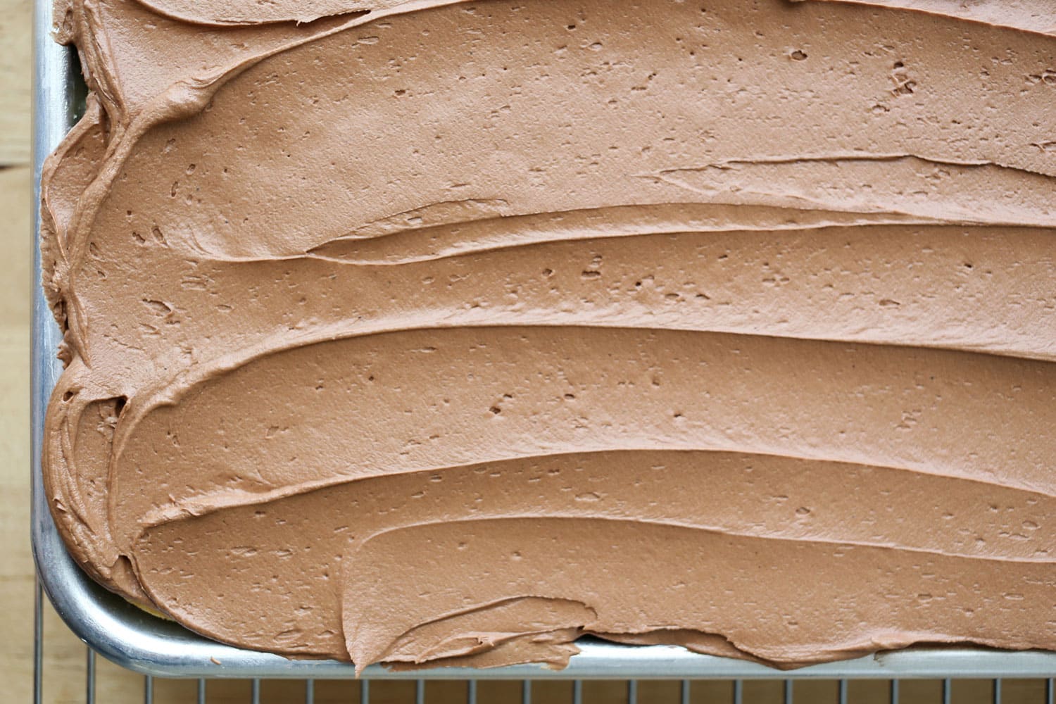 Fluffy, Creamy, Perfect Chocolate Buttercream Frosting