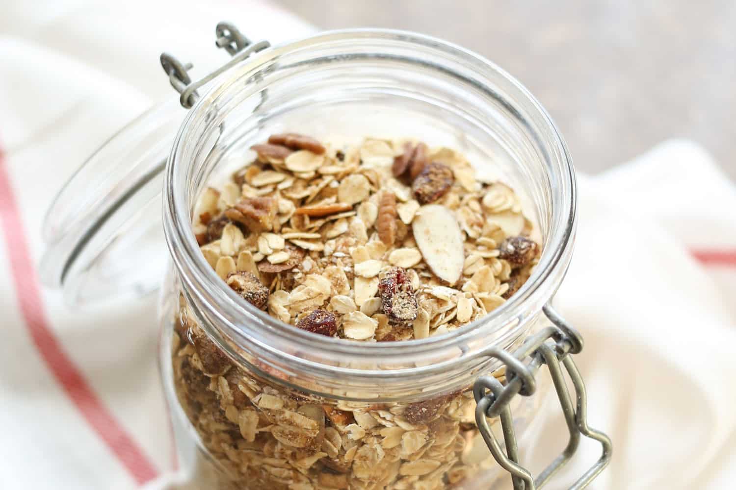 Homemade Instant Oatmeal Mix