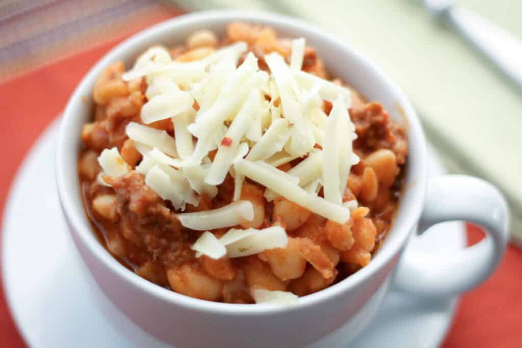 Hearty Italian Jack Chili recipe by Barefeet In The Kitchen