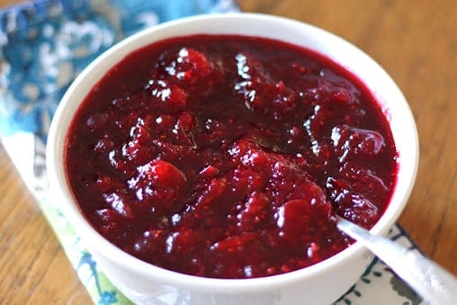 Hot Pepper Cranberry Sauce - 5 Favorite Thanksgiving Side Dish recipes by Barefeet In The Kitchen