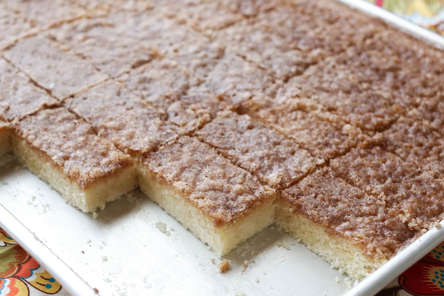 Cinnamon Toast Bars {traditional and gluten free recipes}